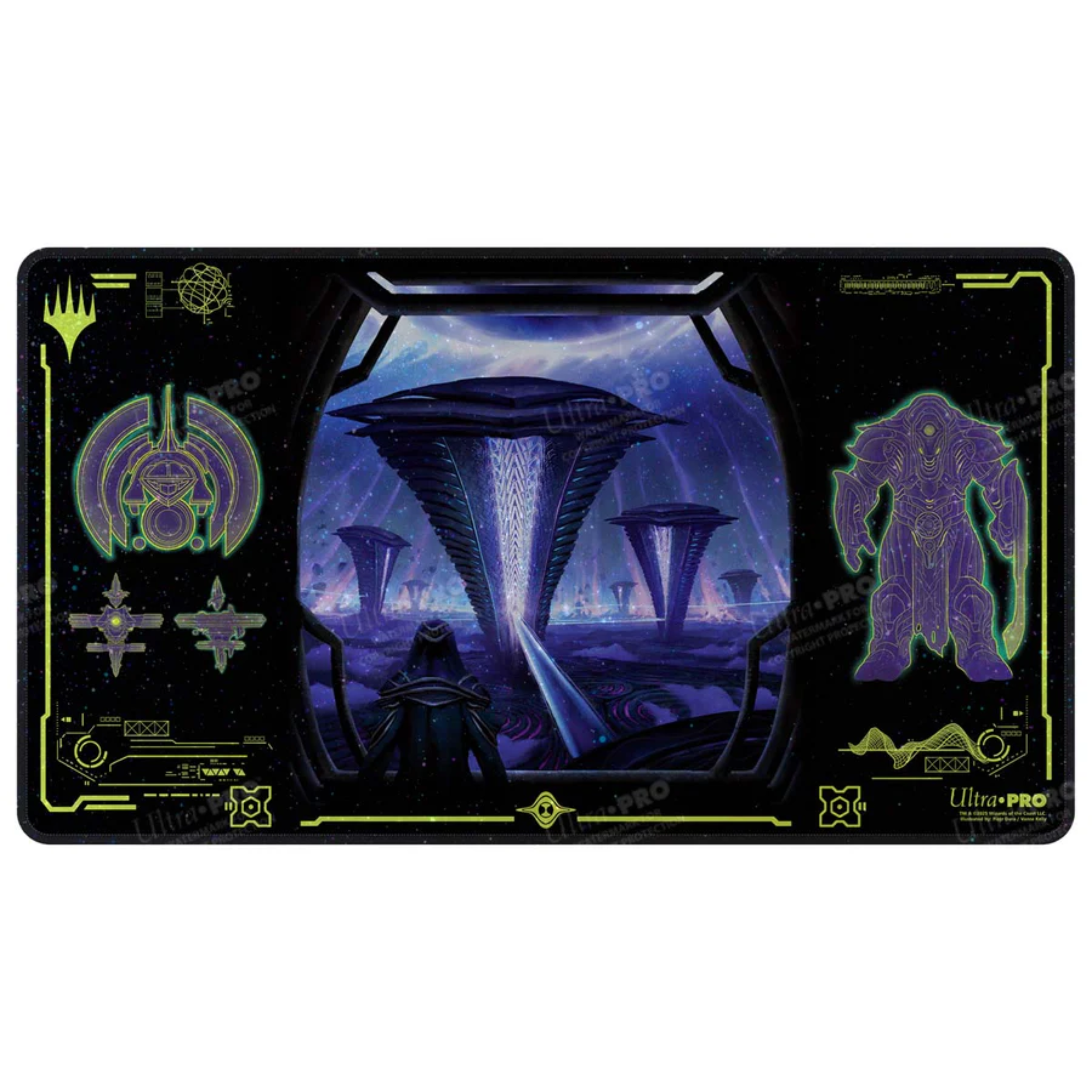 Edge of Eternities Susur Secundi, Void Altar Holofoil Playmat for Magic: The Gathering